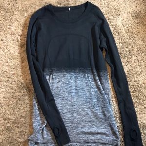 Ambre Lulu Lemon Long Sleeve Workout Shirt